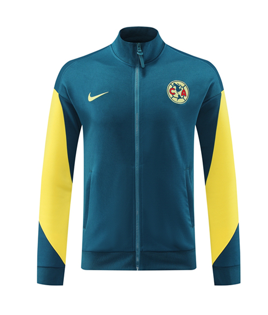 2024-2025 Club América Lake Green Thailand Soccer Jacket Uniform-LH