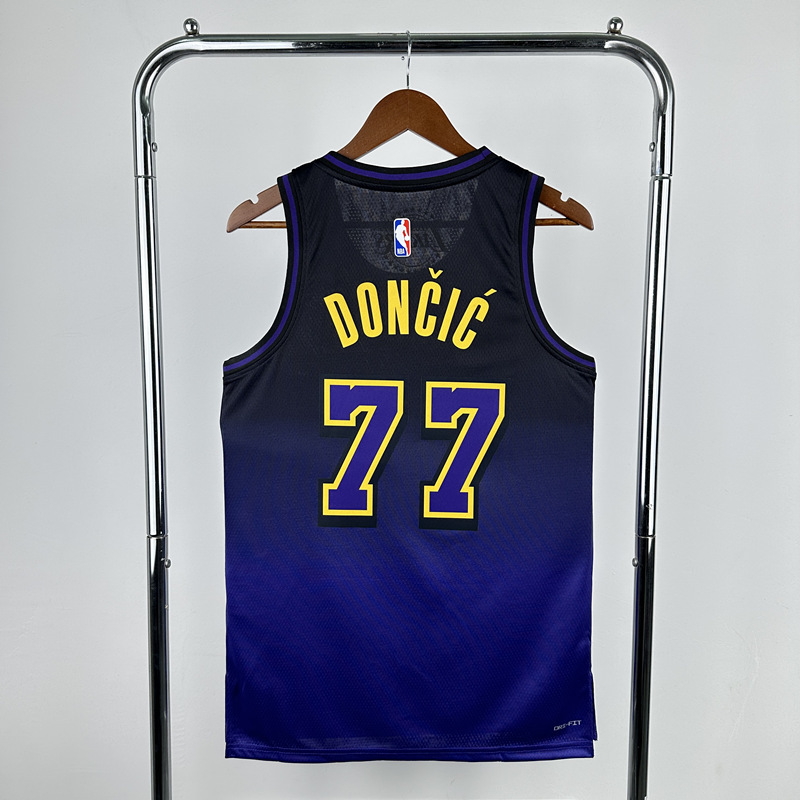 2025 City Edition Los Angeles Lakers Purple #77 NBA Jersey-311