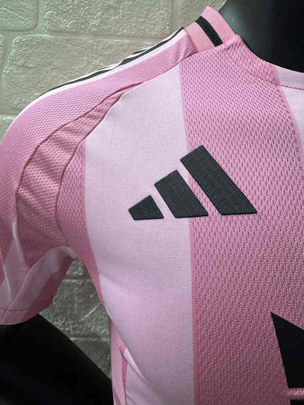 Player Version 2025-2026 Inter Miami CF Home Pink Thailand Soccer Jersey AAA-2016
