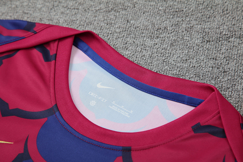 2024-25 Barcelona Red&Blue Thailand Soccer Vest Uniform-418
