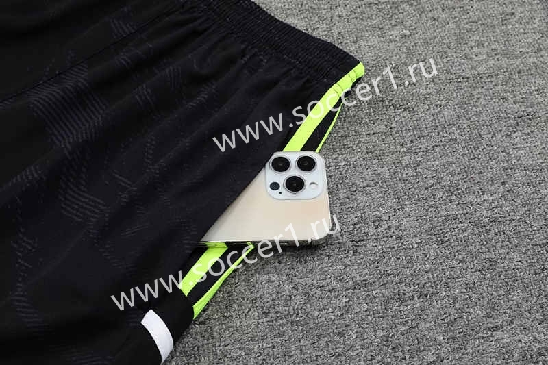 2023-2024 Manchester United Black&Green Thailand Soccer Jersey Uniform-418