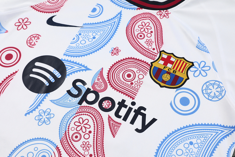 2024-2025 Barcelona White Thailand Soccer Jersey Uniform-418
