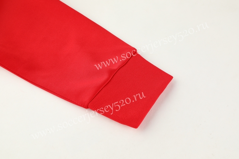 2021-2022 Liverpool Red&Gray Thailand Soccer Jacket Uniform With Hat-LH