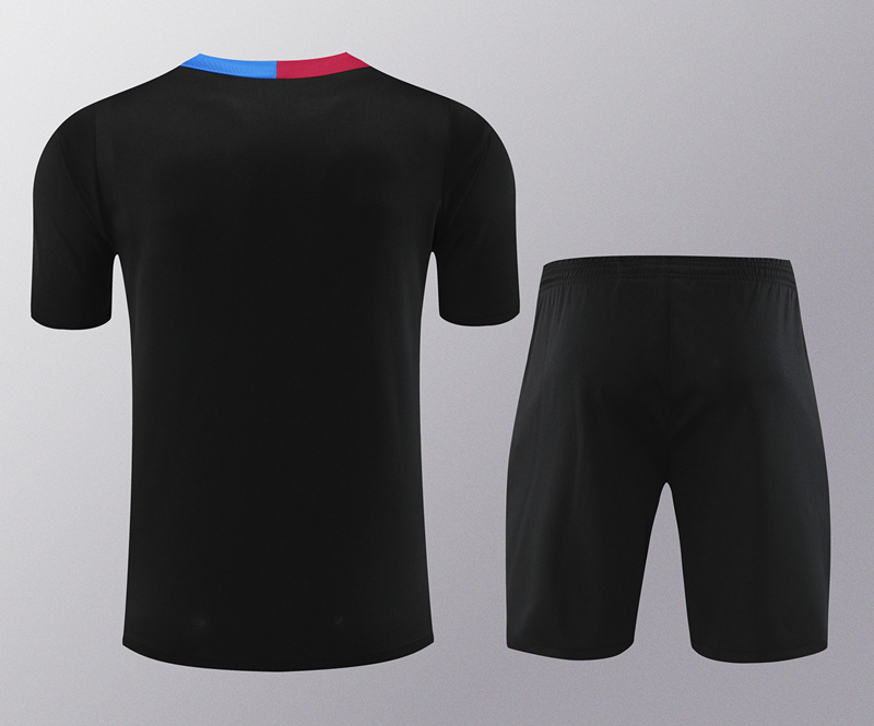 2024-2025 Barcelona Black Thailand Soccer Uniform-418