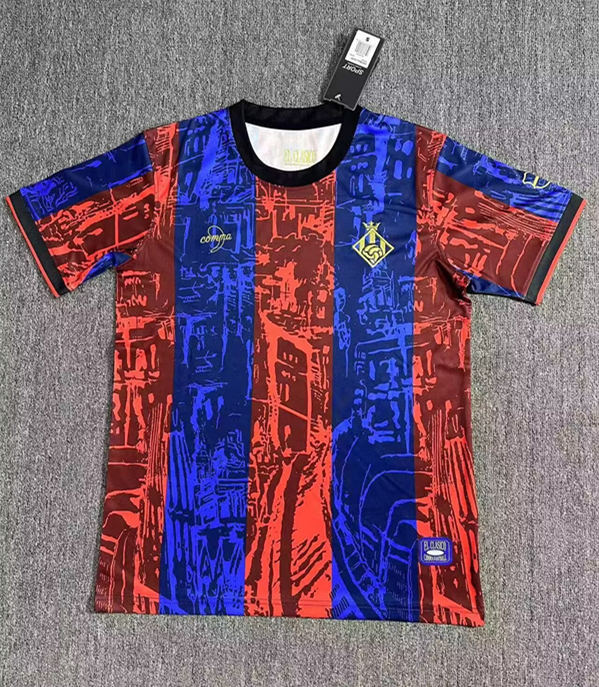 2024-2025 Joint Version Barcelona&Argentina Red&Blue Thailand Soccer Jersey AAA-2386