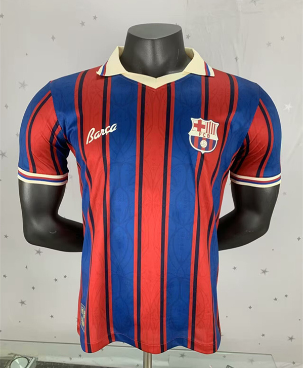 (S-4XL) 2025-2026 Special Edition Barcelona Red&Blue Thailand Soccer Jersey AAA-9527