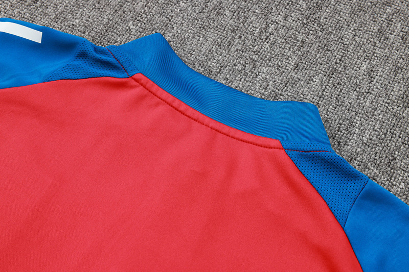 2024-2025 Spain Red Thailand Soccer Tracksuit-815