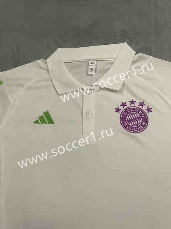 2023-2024 Bayern München White Thailand Polo Shirt-2044