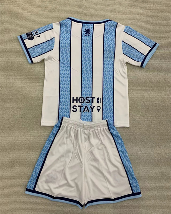 2024-25 Middlesbrough Away Blue&White Kid/Youth Soccer Uniform-AY