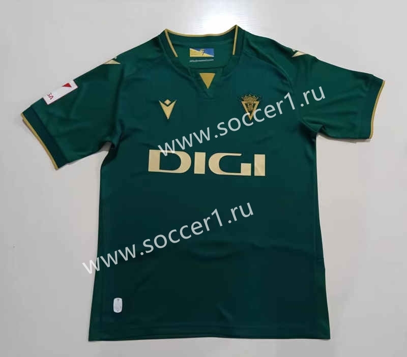 2023-2024 Cádiz CF 2nd Away Green Thailand Soccer Jersey AAA-7T