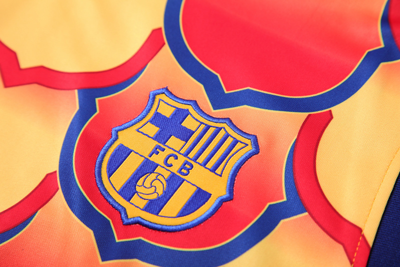 2024-25 Barcelona Red&Yellow Thailand Soccer Vest-418