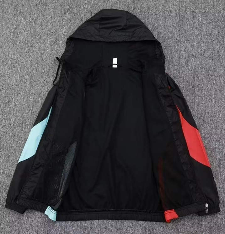 2024-2025 Manchester City Black Trench Coats-8368