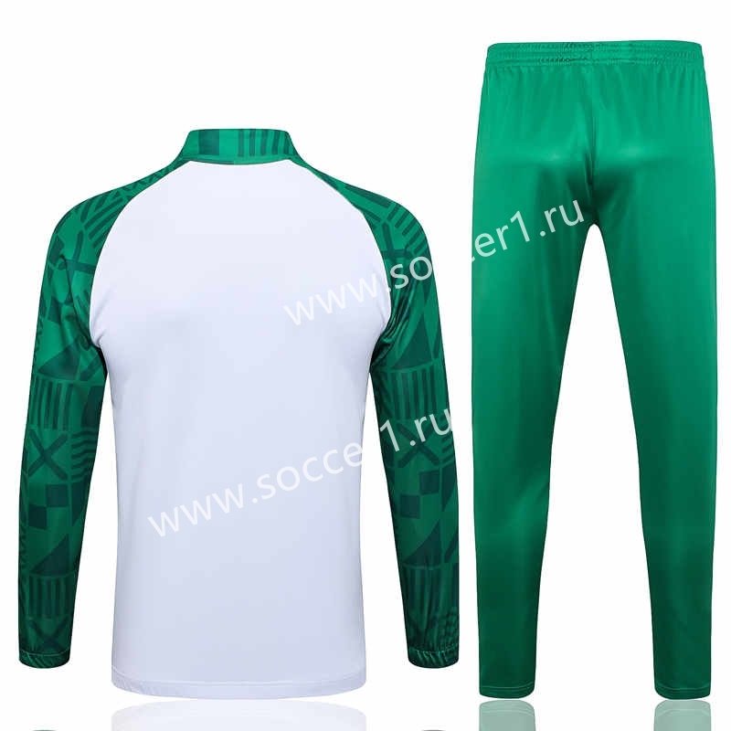2023-2024 SE Palmeiras White Thailand Soccer Jacket Uniform-815