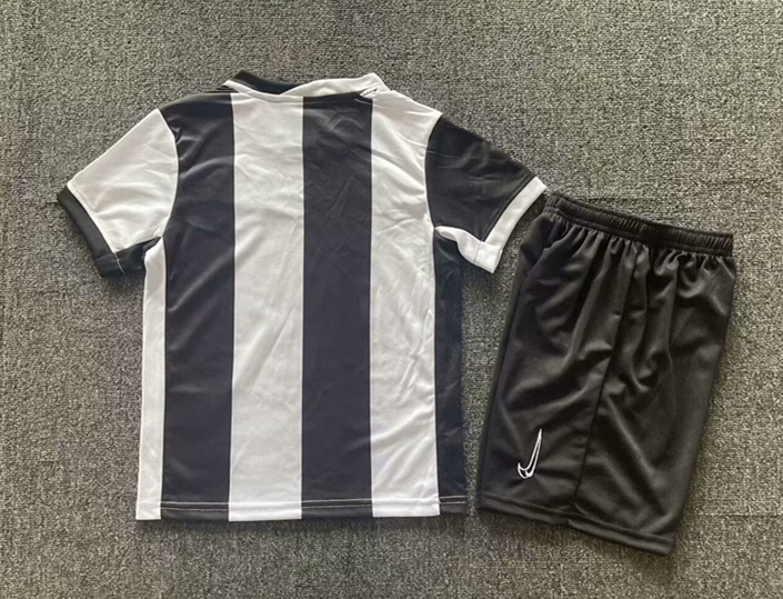 2024-2025 Corinthians 2nd Away Black&White Kids/Youth Soccer Unifrom-2483