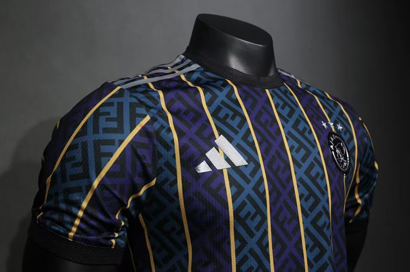 Player Version 2024-2025 Ajax 2nd Away White Thailand Soccer Jersey AAA