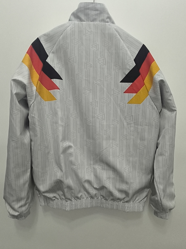 Retro Version 1990 Germany Black&White Double-Sided Wear Thailand Trench Coats-0255