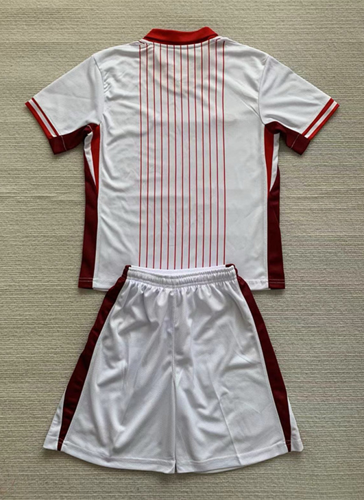 2024-2025 Canada Away White Kids/Youth Soccer Uniform-AY