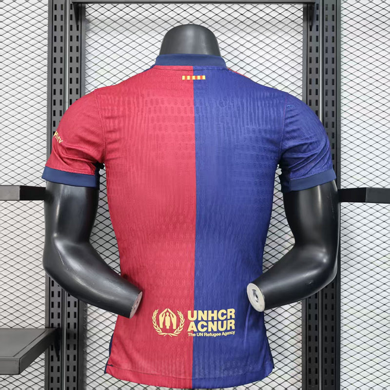 Player Version 2025-2026 Barcelona Home Blue&Red Thailand Soccer Jersey AAA-888