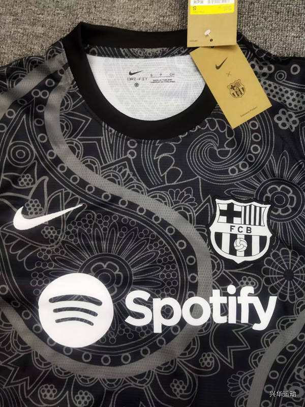 2024-2025 Concept Version Barcelona Black&Gray Thailand Soccer Jersey AAA-5378