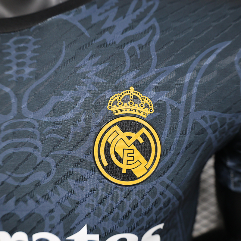 Player Version 2024-2025 Special Version Real Madrid Black Thailand Soccer Jersey AAA-888