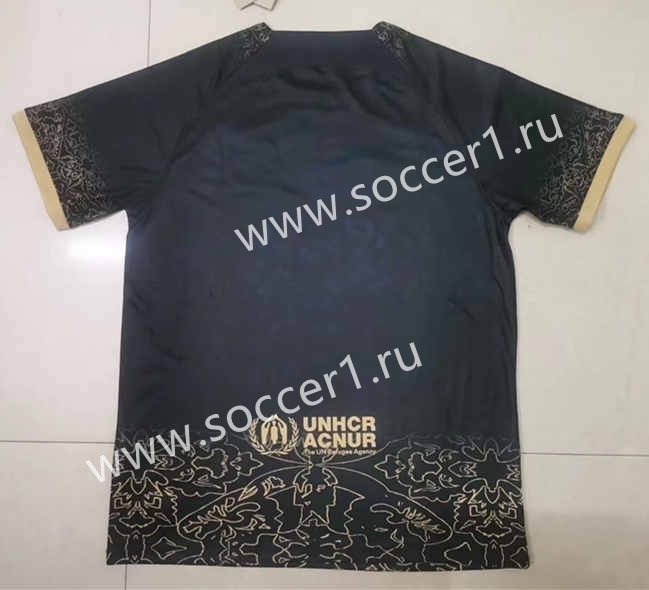 2023-2024 Barcelona Black Thailand Soccer Jersey AAA-818