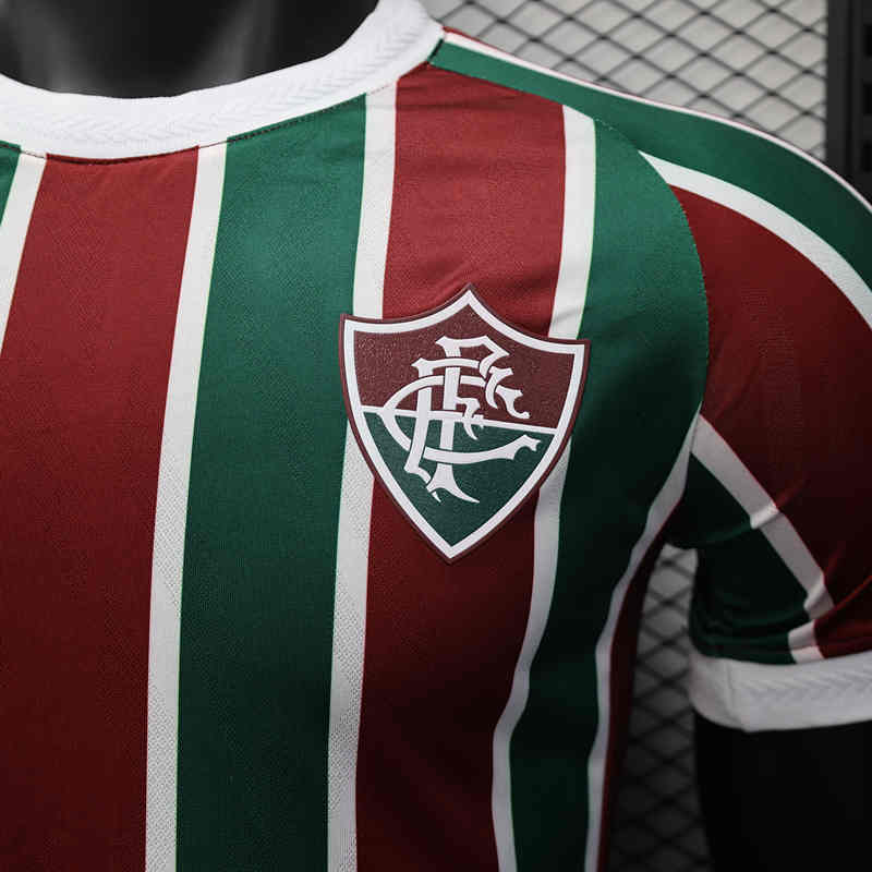 Player Version 2025-2026 Fluminense de Feira Red&Blue Thailand Soccer Jersey AAA-888