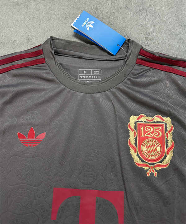 （s-4xl）125th Anniversary Edition Bayern München Grey Thailand Soccer Jersey AAA-4506