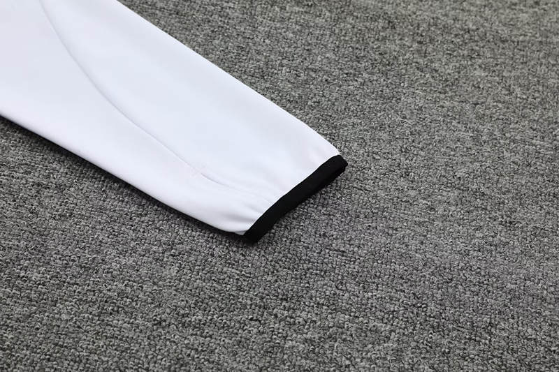 Player Version 2024-2025 Real Madrid White Thailand Soccer Tracksuit-4627