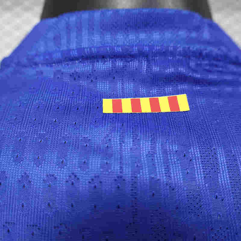 Player Version 2025-2026 Barcelona Home Red&Blue Thailand Soccer Jersey AAA-888