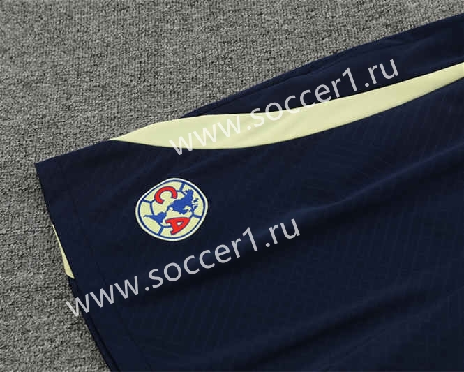 2024-2025 Club America Royal Blue Thailand Soccer Uniform-418