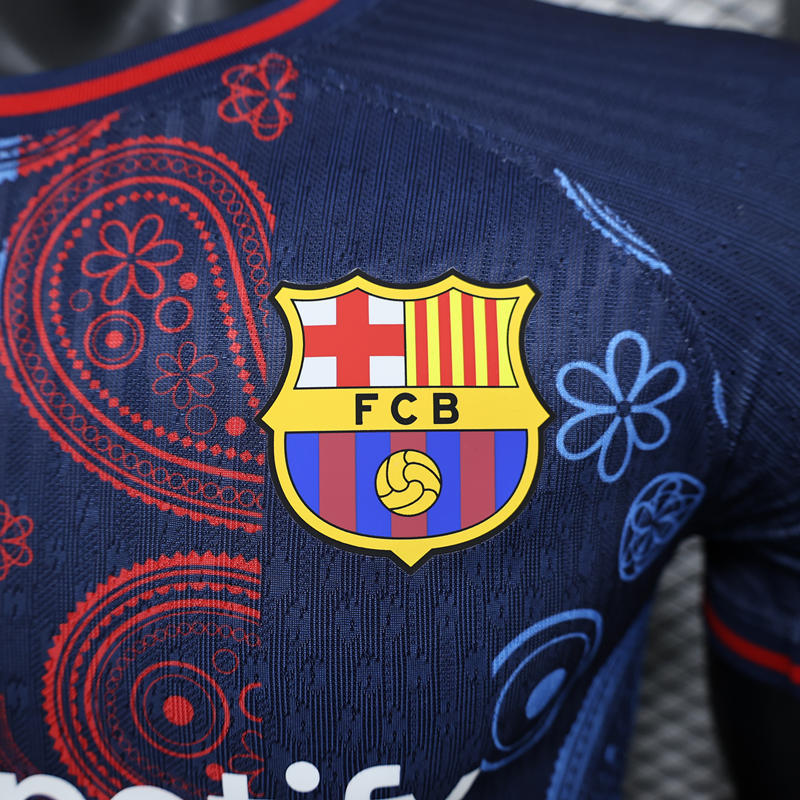 Player Version 2024-25 Special Version Barcelona Royal Blue Thailand Soccer Jersey AAA-888