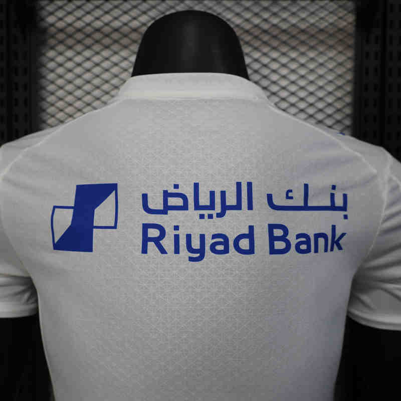 Player Version 2025-2026 Al Hilal SFC Away White Thailand Soccer Jersey AAA-888