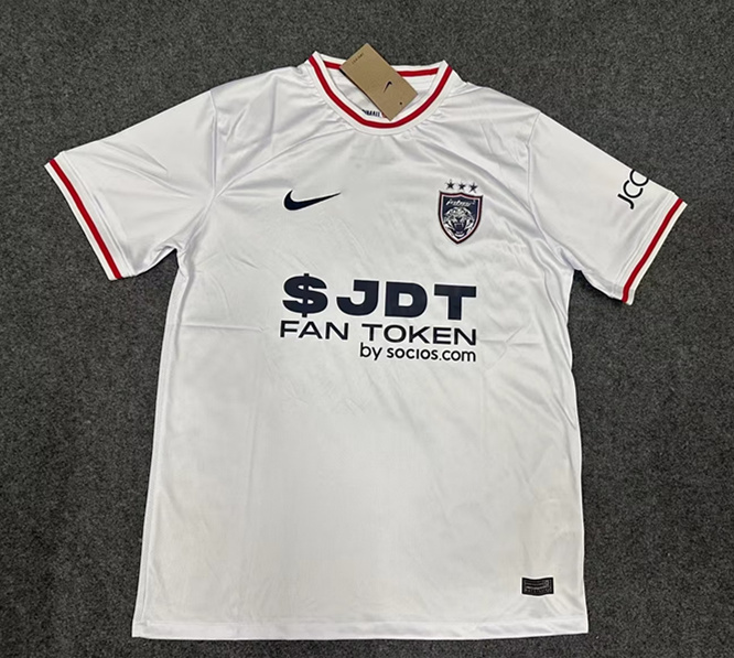 2024-2025 Johor Darul Ta'zim Away White Thailand Soccer Jersey AAA-GB