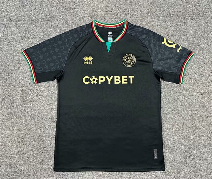 2024-2025 Queens Park Rangers F.C Away Black Thailand Soccer Jersey AAA-512