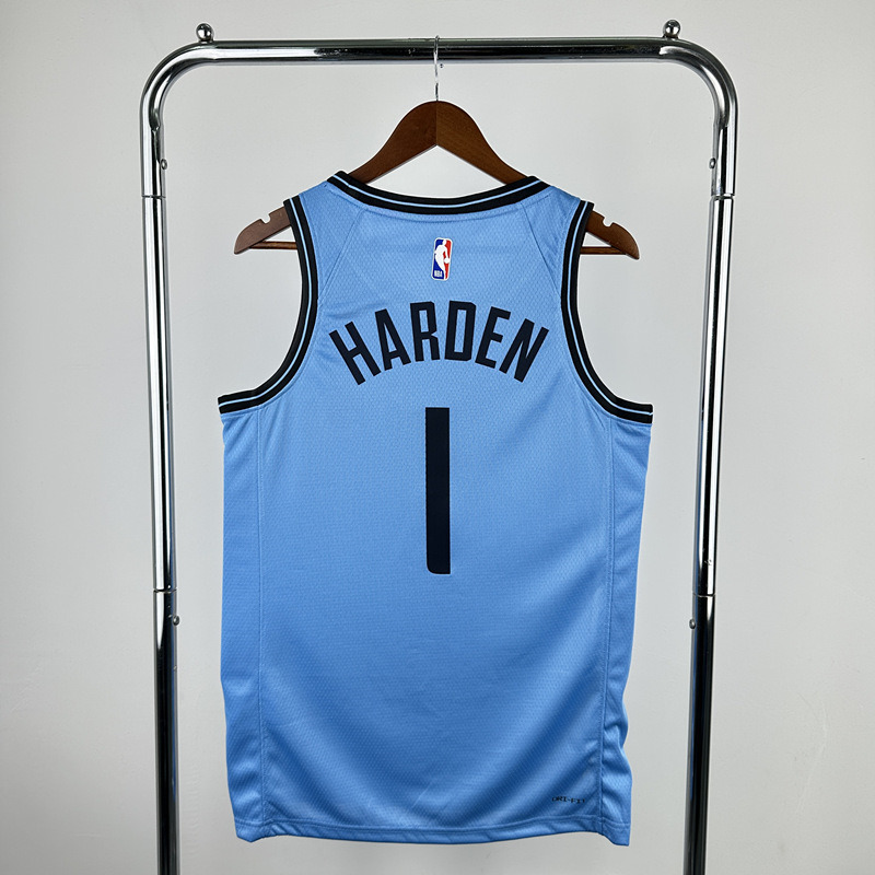 2025 City Version Los Angeles Clippers Blue #1 NBA Jersey-311