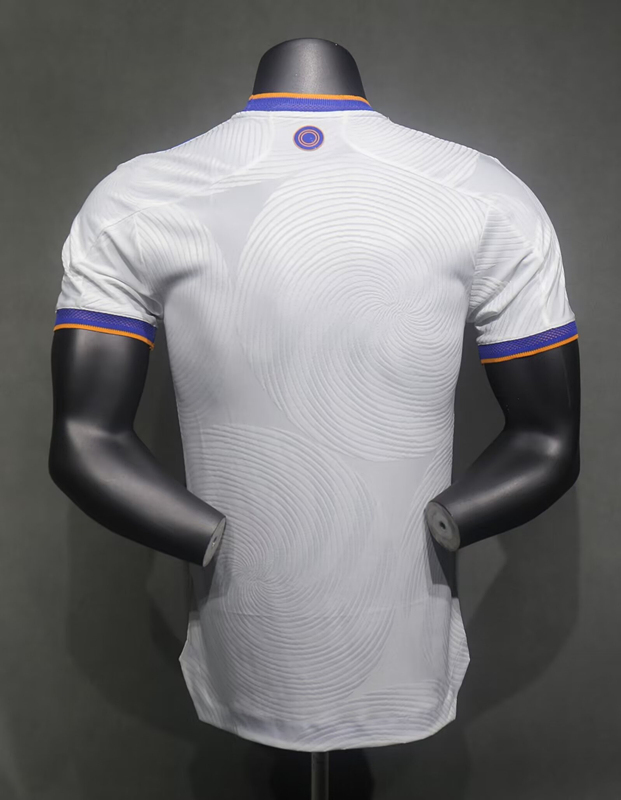 (S-3XL) Player Version 2021-2022 Retro Version Real Madrid Home White Thailand Soccer Jersey AAA-518