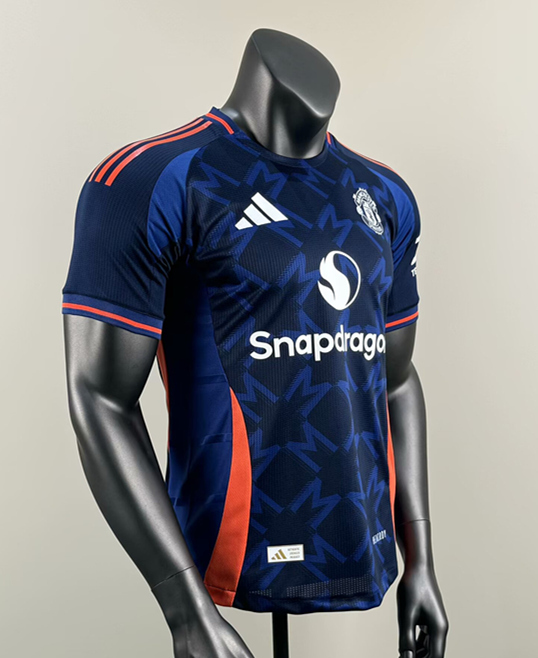 Player Version 2025-2026 Manchester United Royal Blue Thailand Soccer Jersey AAA-418
