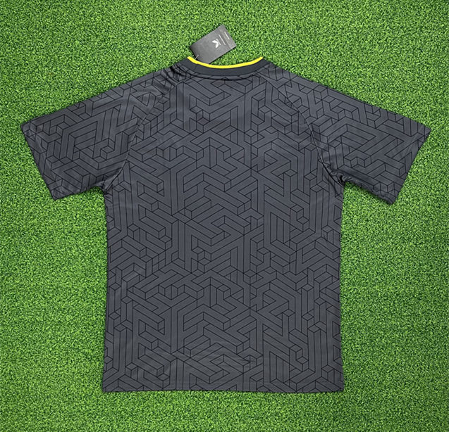 (S-4XL) 2024-2025 Everton Away Black&Gray Thailand Soccer Jersey AAA-403