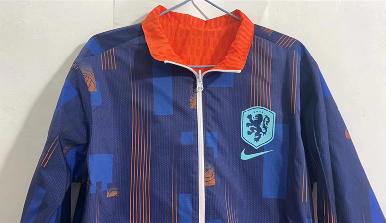 2024-2025 Netherlands Blue&Orange Double-Sided Wear Thailand Trench Coats-0255