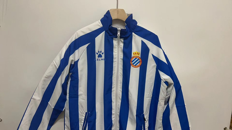 2024-2025 Real Sociedad Blue&White Thailand Double-Sided Wear Thailand Trench Coats-0255