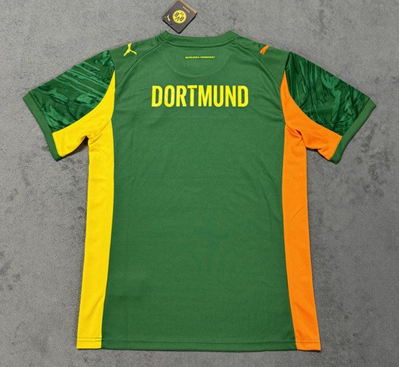 (S-4XL) 2025-2026 Borussia Dortmund Away Green Thailand Soccer Jersey AAA-4506
