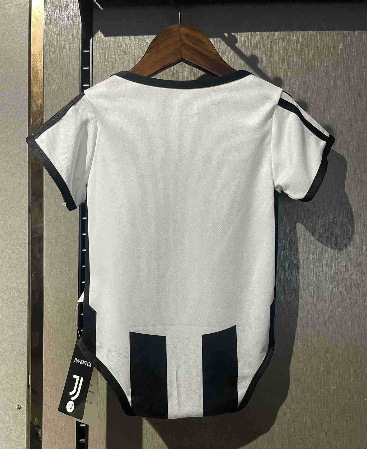 2024-2025 Juventus Home Black&White Baby Soccer Uniform-7411