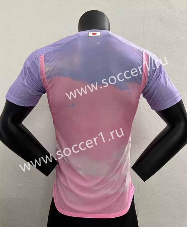 Player Version 2023-2024 Special Version Japan Pink&Purple Thailand Soccer Jersey AAA-2016