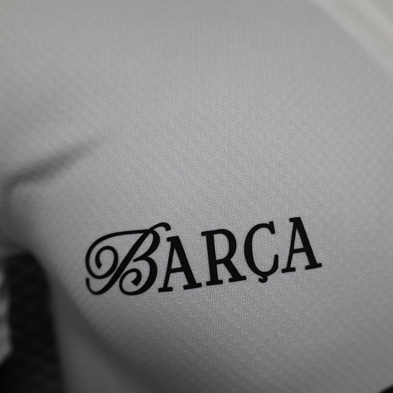 Player Version 2024-2025 Commemorative Edition Barcelona White Thailand Soccer Jersey AAA-888