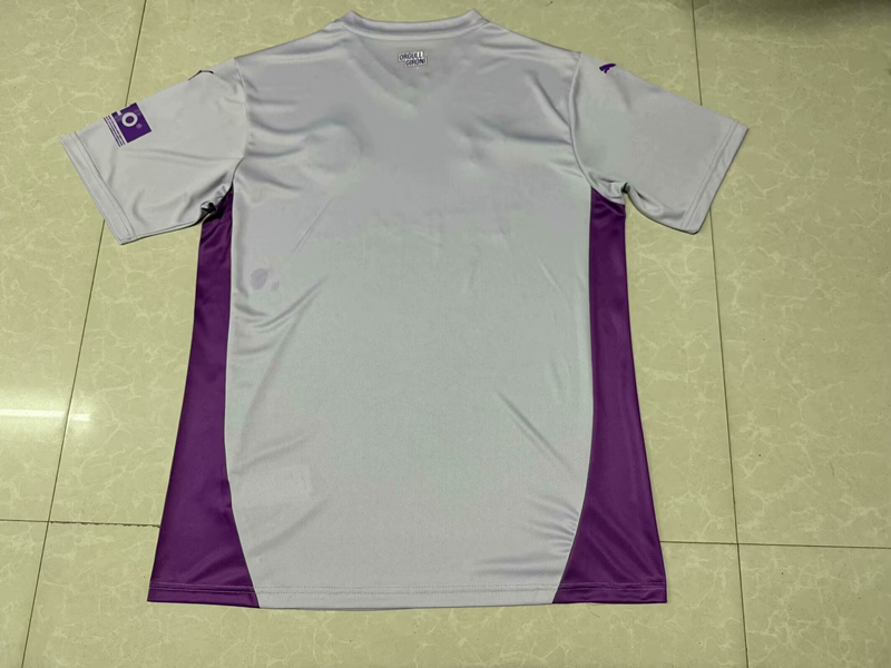 2024-2025 Girona FC Away Light Gray Thailand Soccer Jesrey AAA-2044