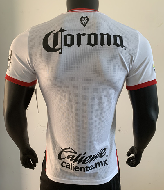 Player Version 2024-2025 TolucaCD Away White Thailand Soccer Jersey AAA-4952