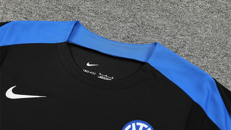 2024-2025 Inter Milan Black Thailand Soccer Uniform-418