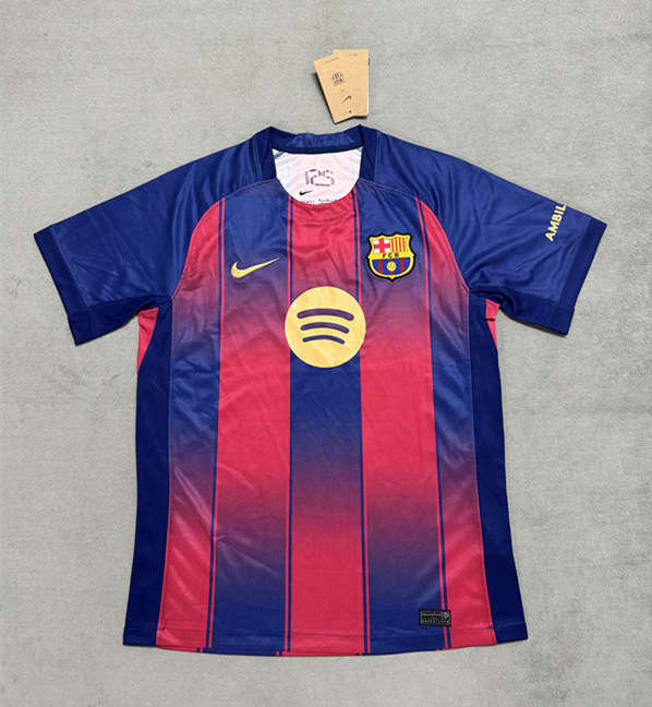 （s-4xl）2025-26 Barcelona Home Blue&Red Thailand Soccer Jersey AAA-4506