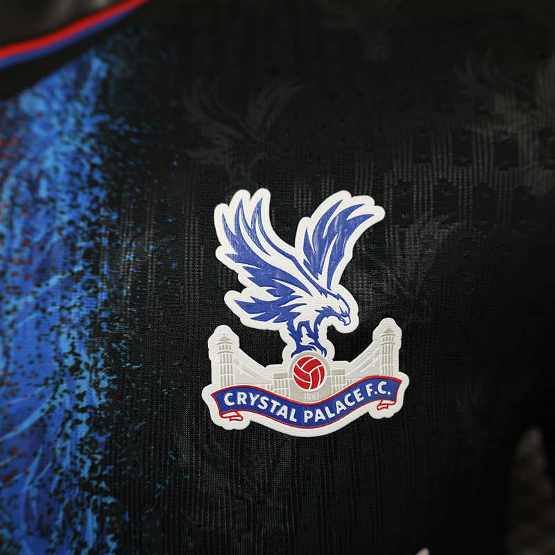 Player Version 2024-2025 Crystal Palace 2nd Away Black Thailand Soccer Jersey AAA-888