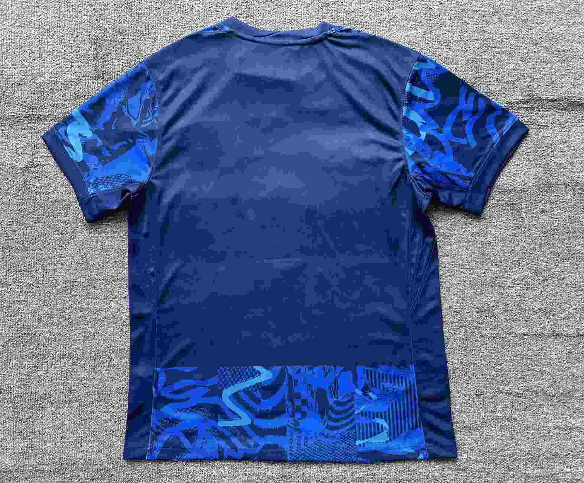 (S-4XL) 2024-2025 Atletico Madrid 2nd Away Blue Thailand Soccer Jersey AAA-4927